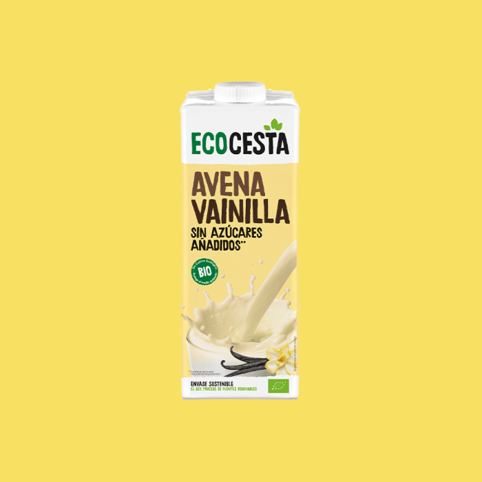Bebida Vegetal de Avena y Vainilla Bio, 1L